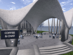 Hypergrid Resource Island Coffee and Chat Area