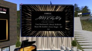 Stage for VWEC 4th Anniversary