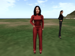 Close Up of Avatar for Wolf Territories Demonstration