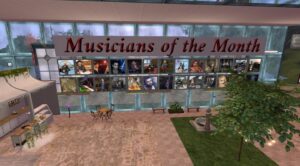 Marly Marlena Music Library First Floor Musicians Wall 2025